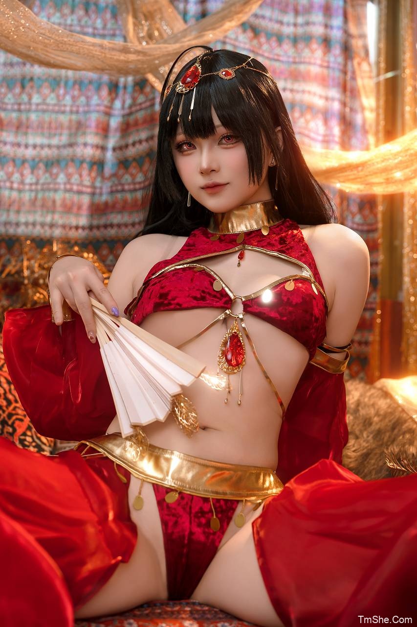 「屿鱼」大凤舞娘 – 新年特典(50P/450MB)-猫萌