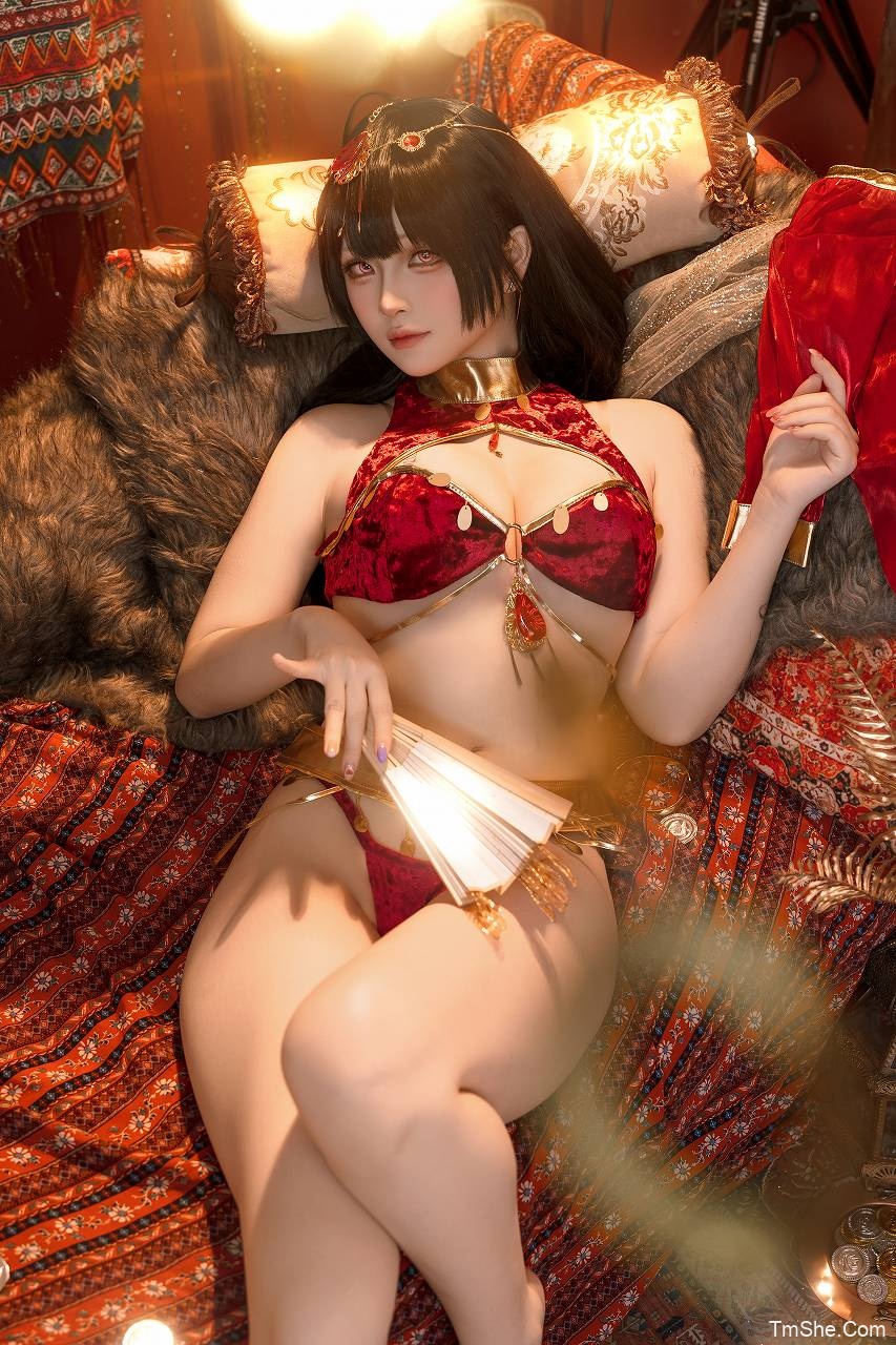 「屿鱼」大凤舞娘 – 新年特典(50P/450MB)-猫萌