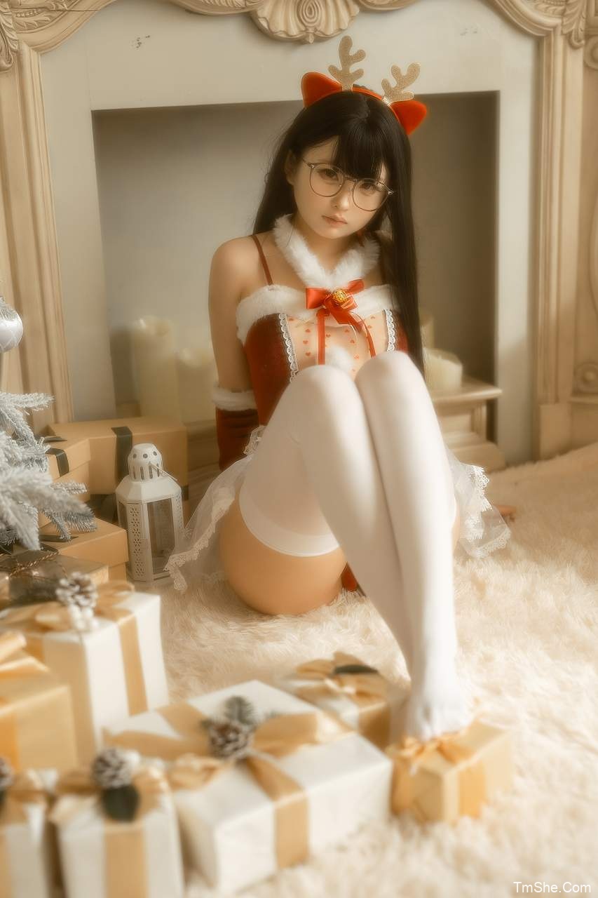 「幼水铃衣」视图 – 圣诞小鹿(80P/2V/3.7GB)-猫萌