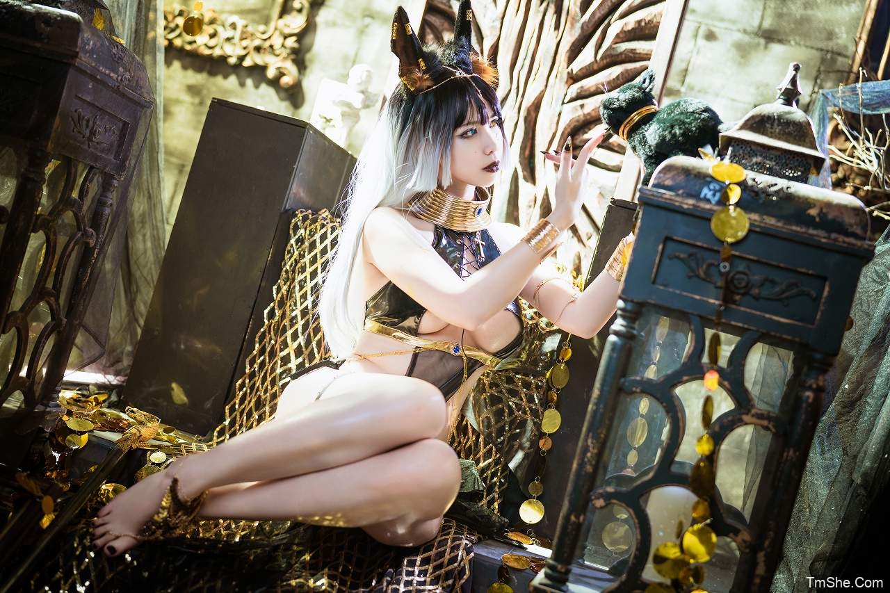 「魅瞳Meroko」COS素材 – 阿努比斯(63P/2.15GB)-猫萌