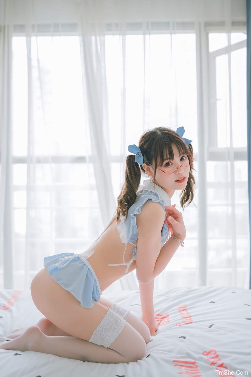 星黛鹿鹿(千反田鹿子)蓝兔子 – 电子图(40P/802MB)-猫萌