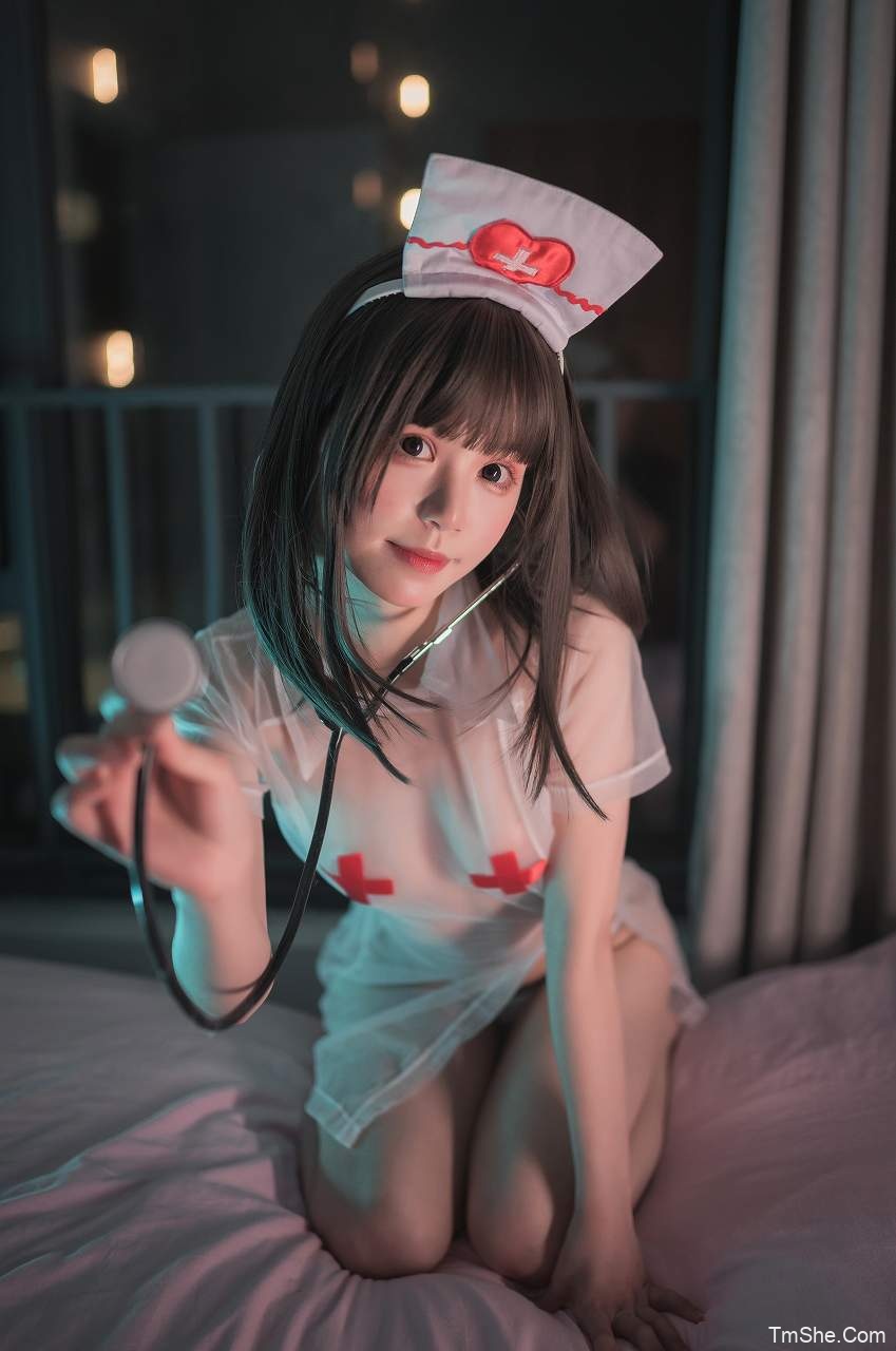 星黛鹿鹿(千反田鹿子)透明护士 – 电子图(39P/338MB)-猫萌