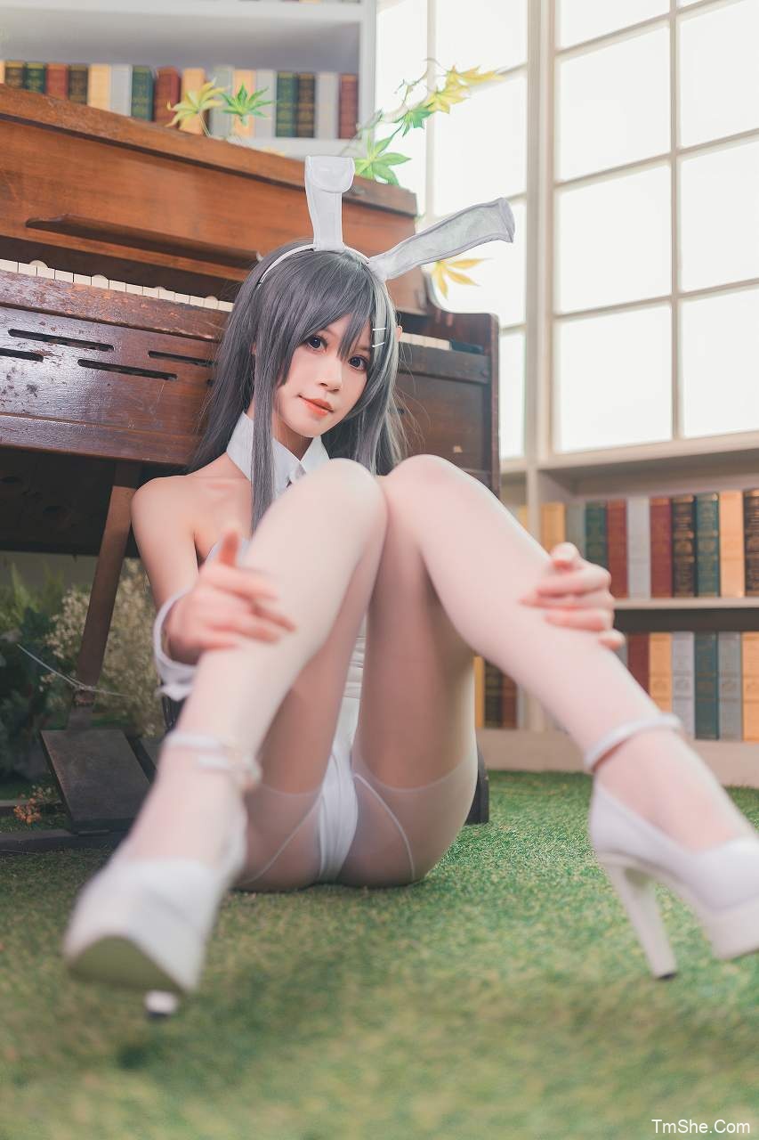 星黛鹿鹿(千反田鹿子)樱岛麻衣白兔女郎 – 电子图(33P/553MB)-猫萌