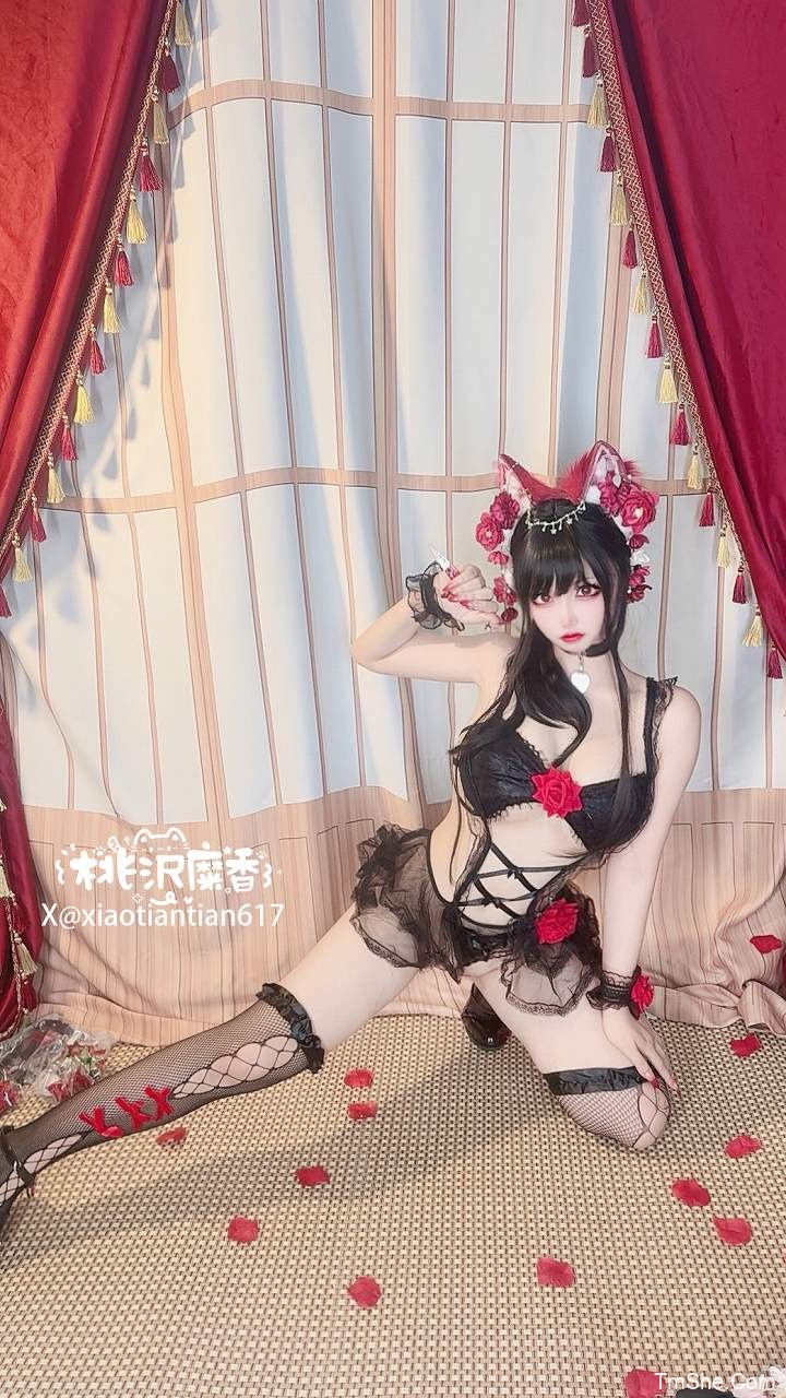 「筱田甜」视图 – 玫瑰内线(69P/19V/950MB)-猫萌