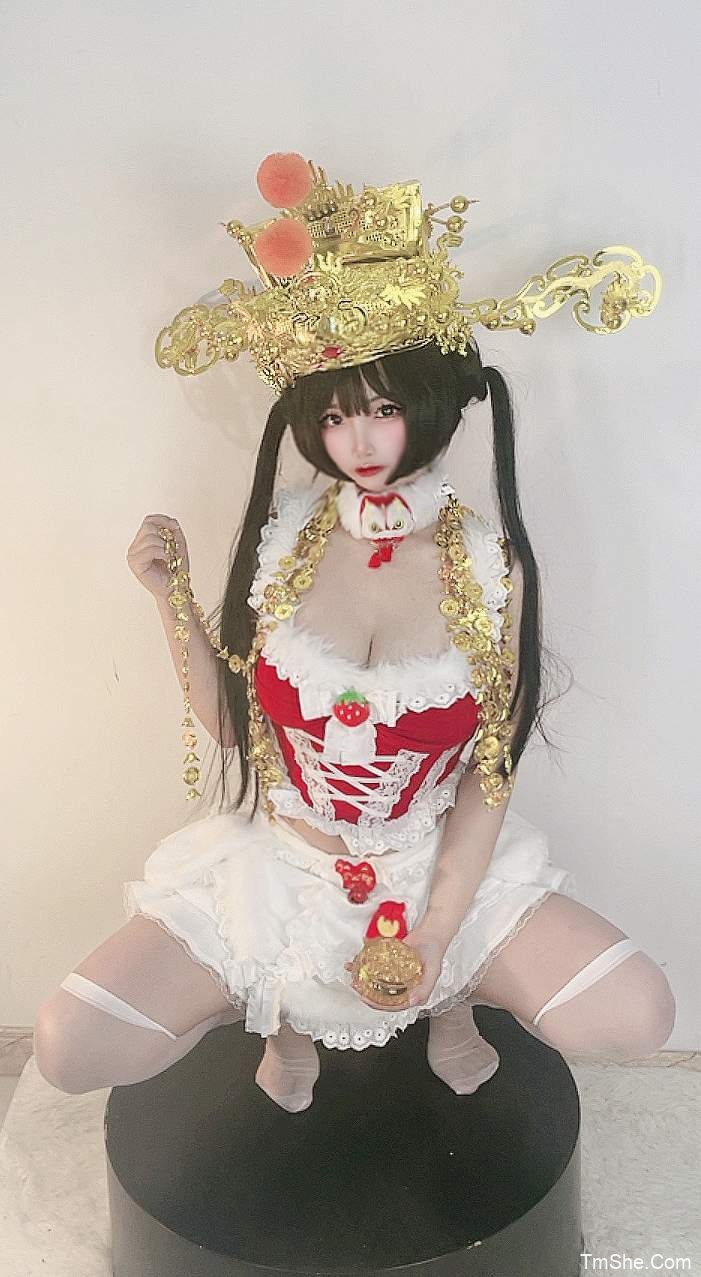 「筱田甜」视图 – 新春财神(104P/16V/1.03GB)-猫萌