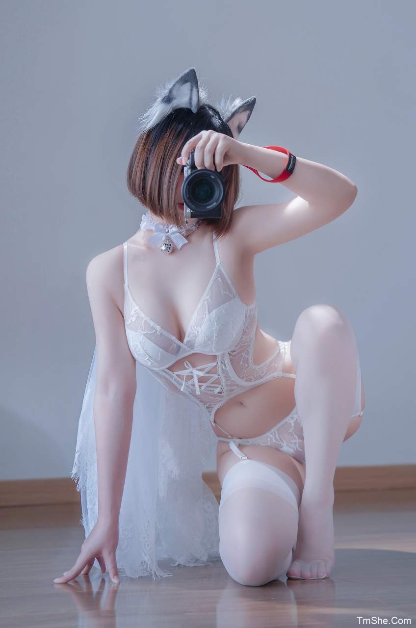 「半半子」视图 – 純白花嫁VOL.02(22P/2V/181MB)-猫萌