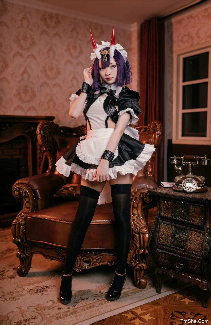 「-花铃-」FGO酒吞童子 – 女仆(72P/697MB)-猫萌