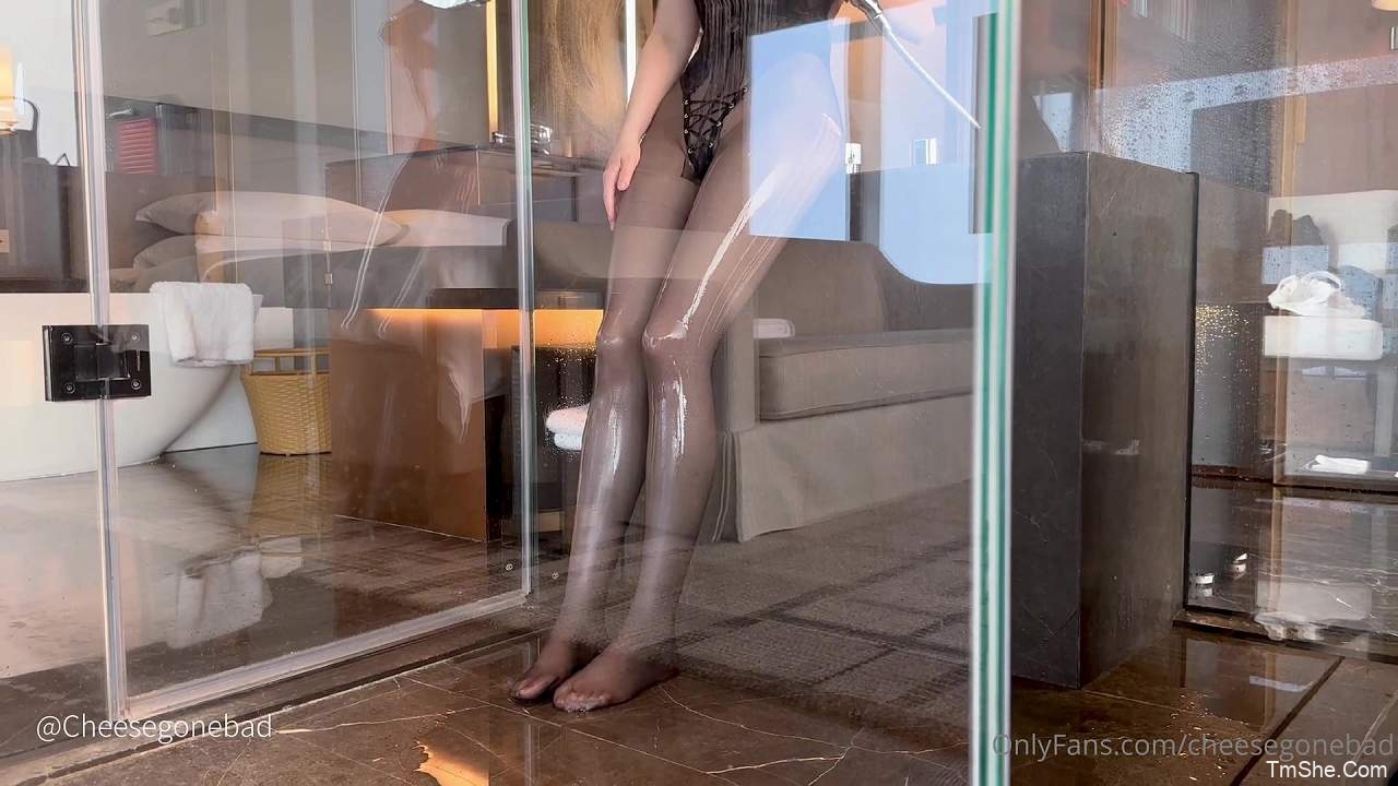 「Cheese奶酪坏了」定制视频 – 透视绑带连体(1V/435MB)-猫萌