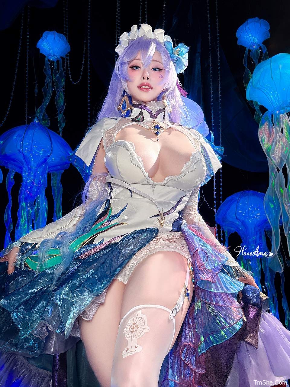 「雨波_HaneAme」Cantarell鸣潮 – 坎特蕾拉(52P/480MB)-猫萌