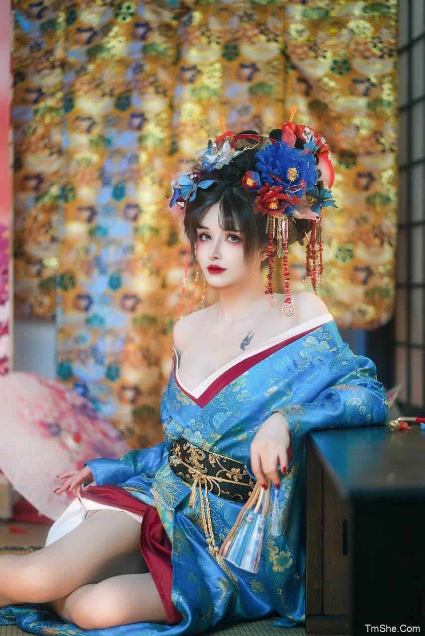 「鹿八岁baby」视图 – 花魁の末路(169P/1V/1.87GB)-猫萌