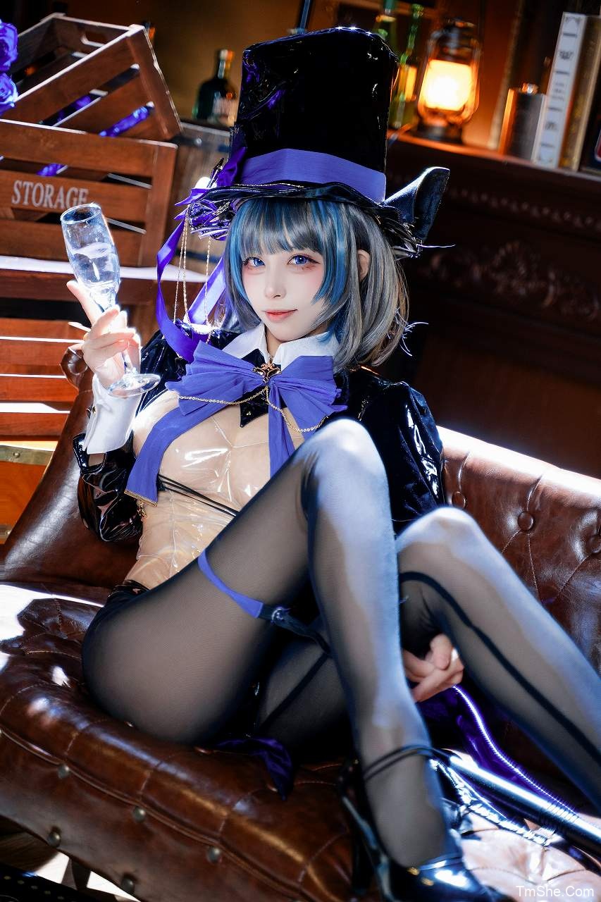 「三無人型」碧蓝航线 – 柴郡绚烂夜梦(40P/289MB)-猫萌