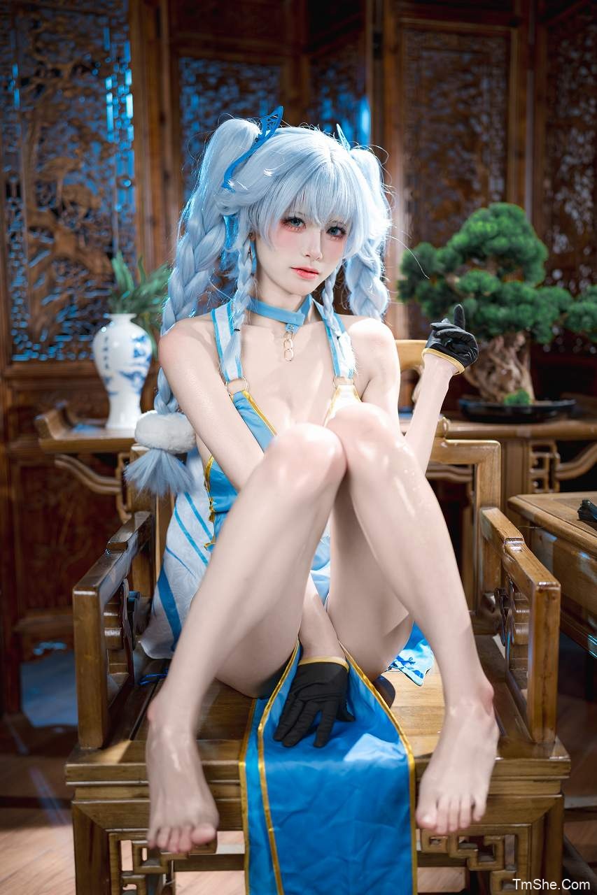 「九柒喵」图包 – 翠雀媚(34P/63MB)-猫萌