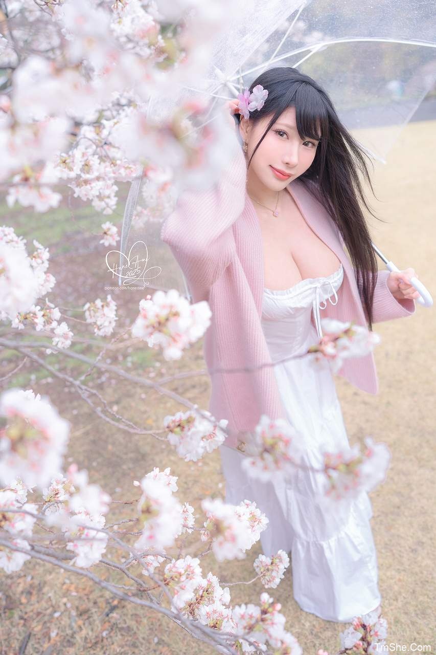 「雨波_HaneAme」摄影作品 – 雨樱下的约定(65P/466MB)-猫萌
