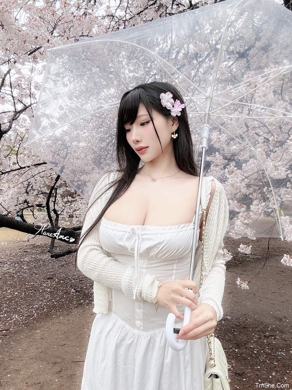 「雨波_HaneAme」摄影作品 – 雨樱下的约定(65P/466MB)-猫萌