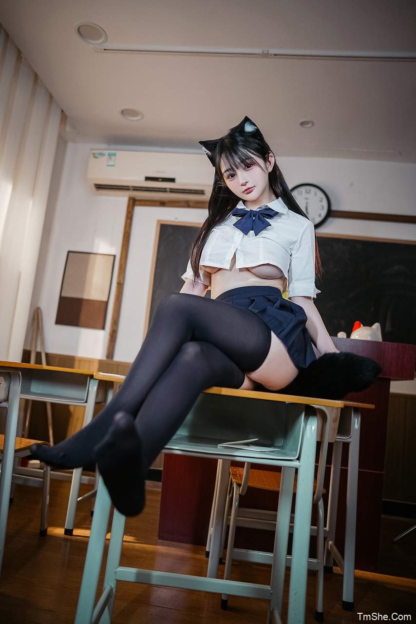 「桜井宁宁」失眠冲剂 – JK猫耳(150P/1V/890MB)-猫萌
