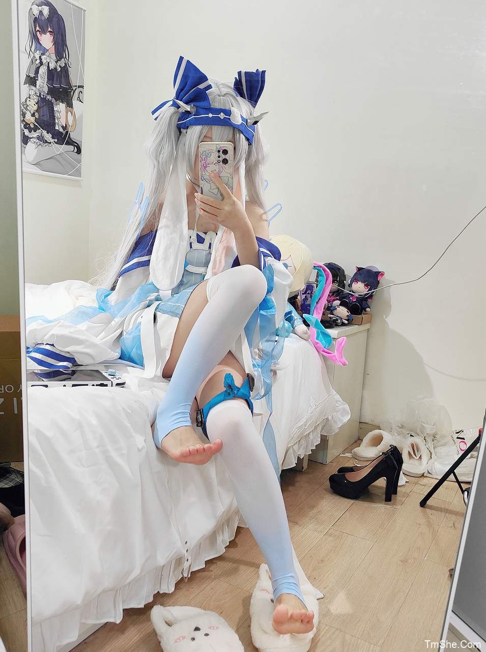 御子miko(miko3) 碧蓝档案 – 拉菲Ⅱ&拉菲兔(92P/1V/655MB)-猫萌