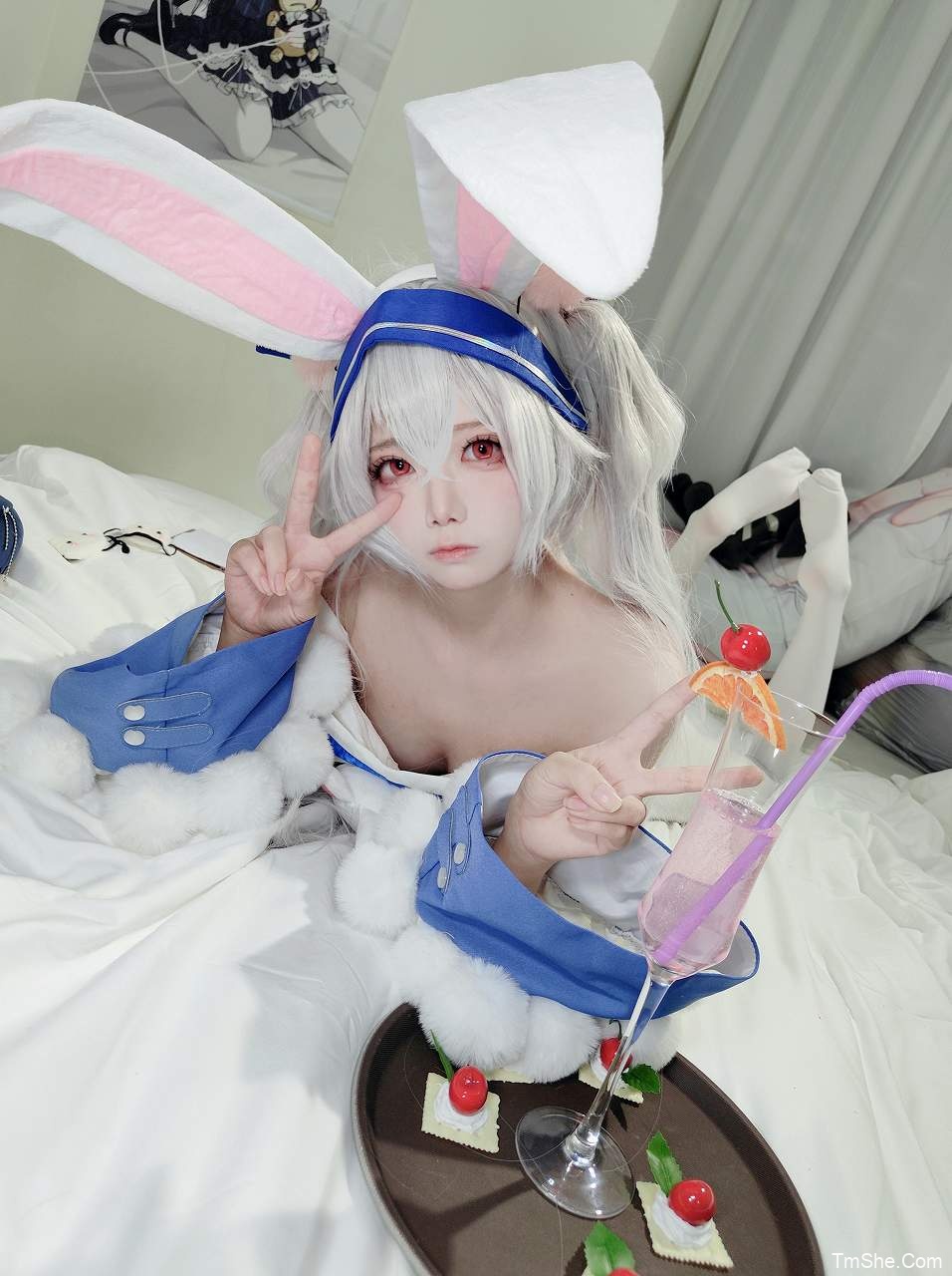 御子miko(miko3) 碧蓝档案 – 拉菲Ⅱ&拉菲兔(92P/1V/655MB)-猫萌