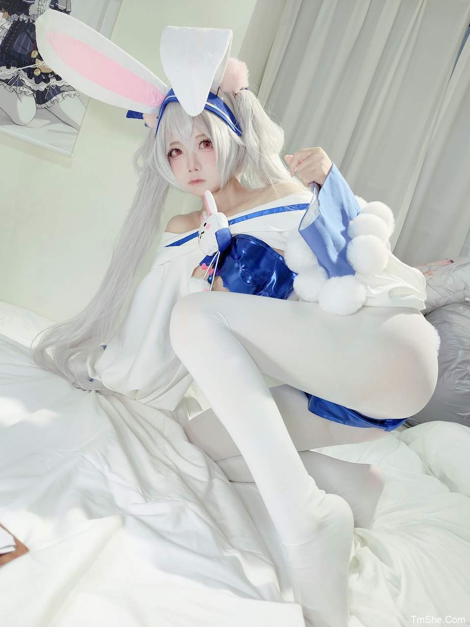 御子miko(miko3) 碧蓝档案 – 拉菲Ⅱ&拉菲兔(92P/1V/655MB)-猫萌