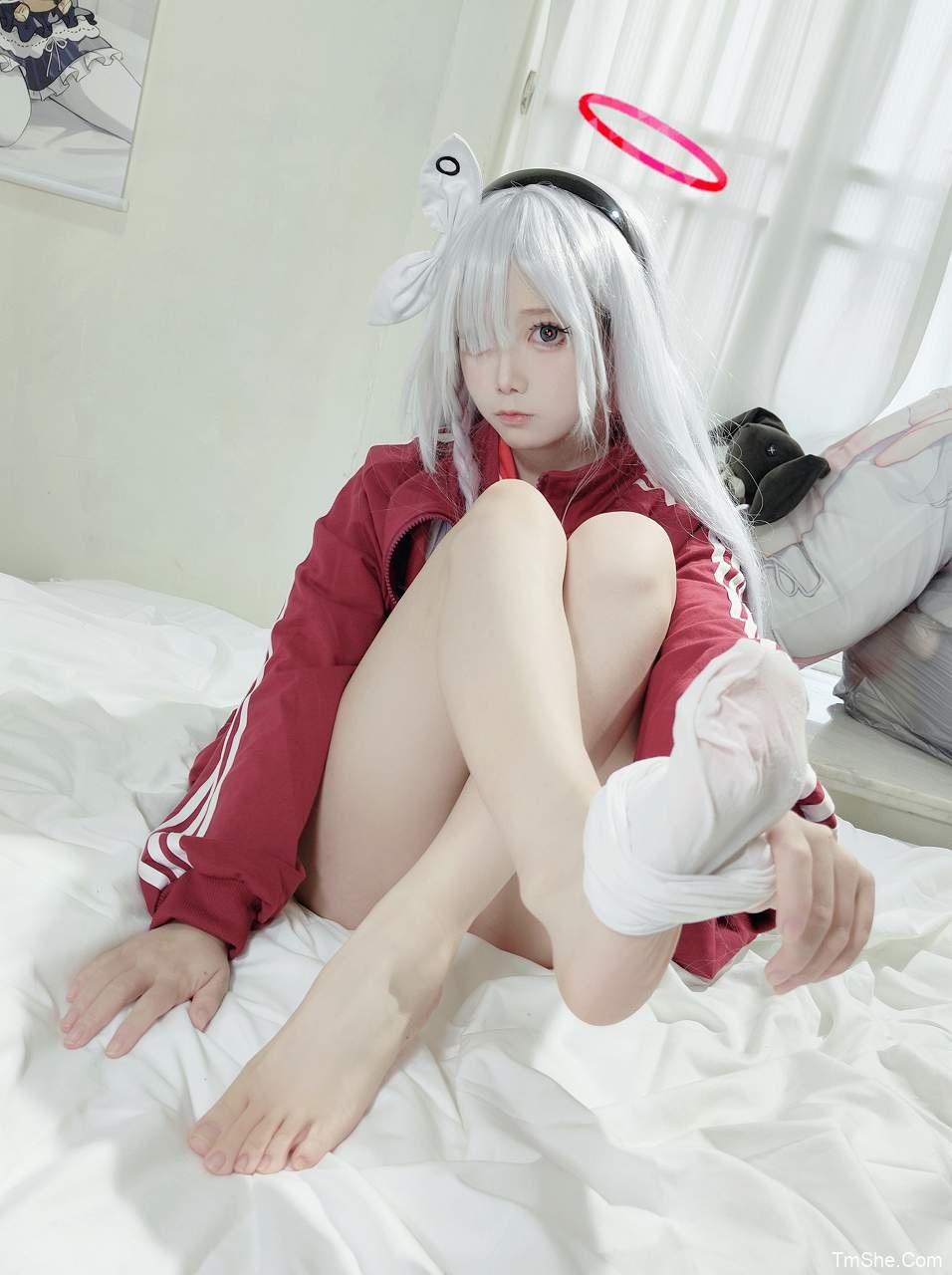 御子miko(miko3) 碧蓝档案 – 普拉娜(111P/2V/830MB)-猫萌