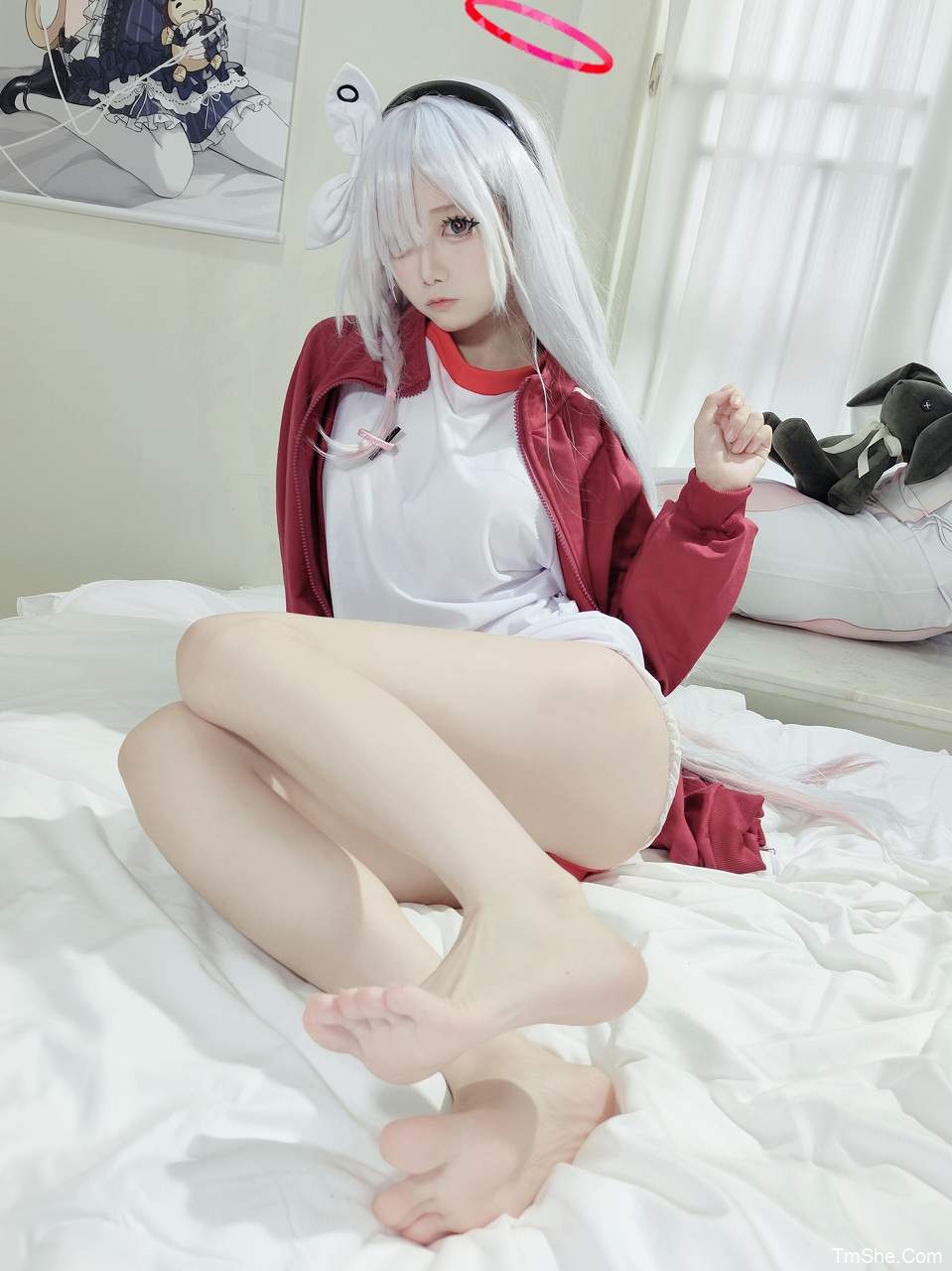 御子miko(miko3) 碧蓝档案 – 普拉娜(111P/2V/830MB)-猫萌