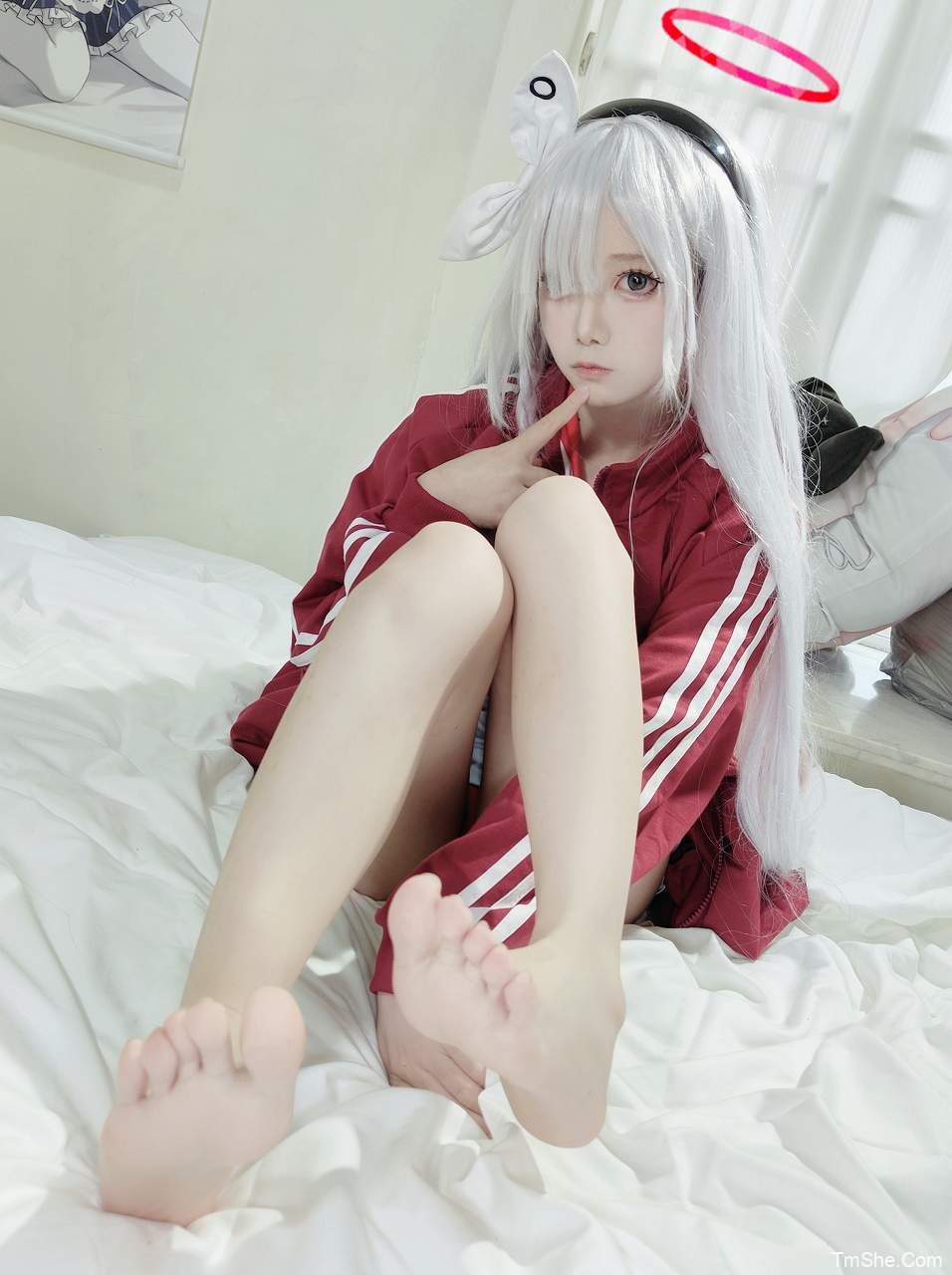 御子miko(miko3) 碧蓝档案 – 普拉娜(111P/2V/830MB)-猫萌
