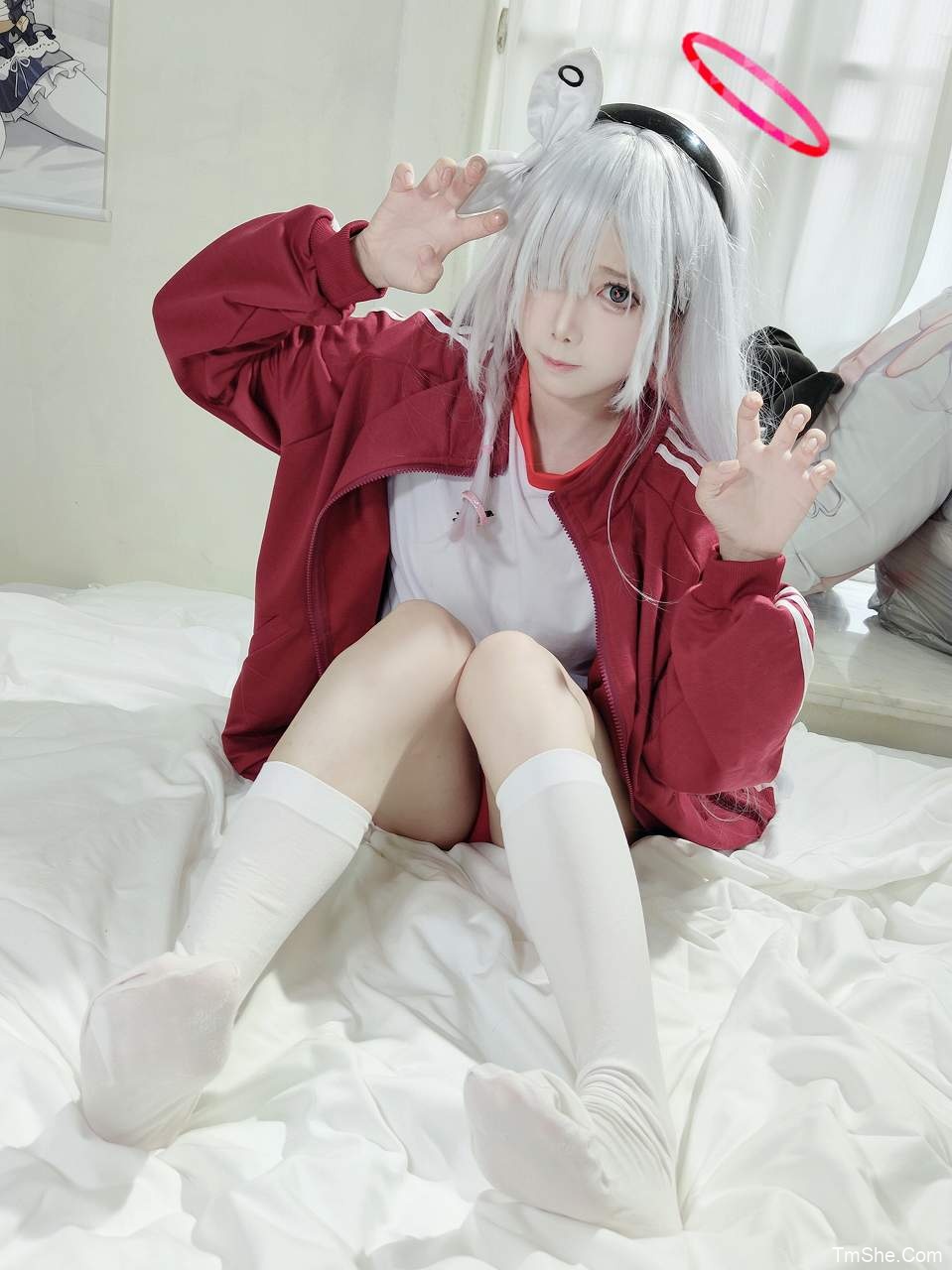 御子miko(miko3) 碧蓝档案 – 普拉娜(111P/2V/830MB)-猫萌