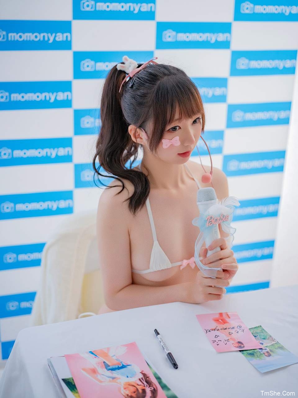 「NAGISA魔物喵」图包 - ビキニアイドルのサイン会(182P/1.31GB)-猫萌