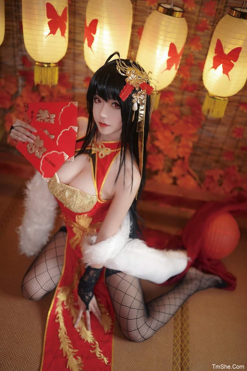 「Seya-狮砸」碧蓝航线 – 大凤 旗袍(14P/149MB)-猫萌