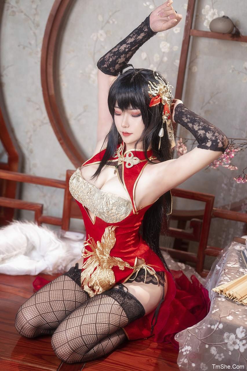 「Seya-狮砸」碧蓝航线 – 大凤 旗袍(14P/149MB)-猫萌