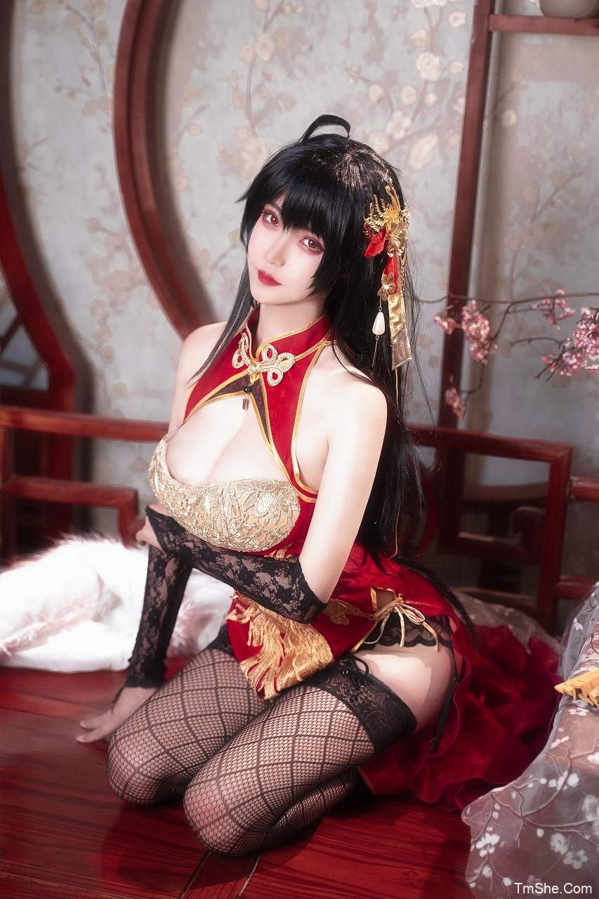 「Seya-狮砸」碧蓝航线 – 大凤 旗袍(14P/149MB)-猫萌