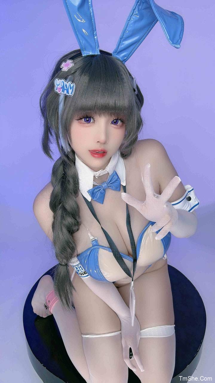 「miko酱」COS素材 – 医疗兔兔(19P/470MB)-猫萌