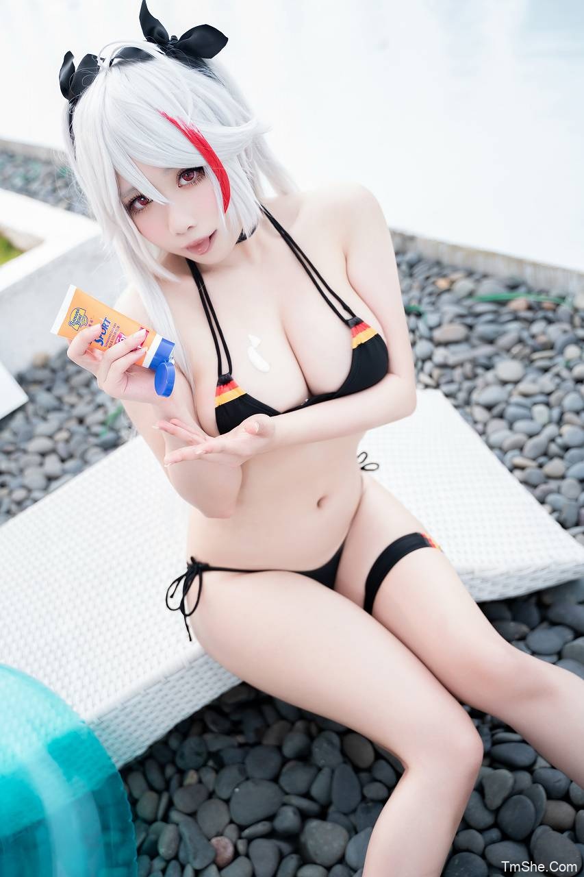 「贞子蜜桃」COS素材 – 欧根泳装(45P/1V/1.35GB)-猫萌