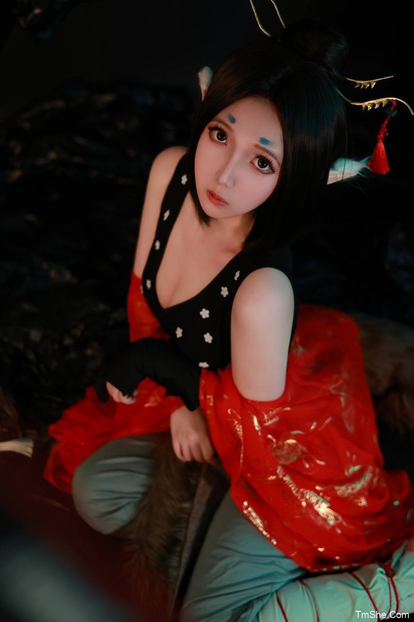 「小和甜酒」黑神话悟空 – 狸精萍萍(113P/2V/1.86GB)-猫萌