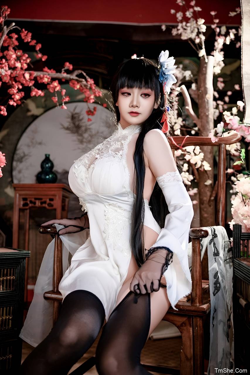 「阿雪雪」碧蓝航线 – 逸仙旗袍(92P/4V/2.50GB)-猫萌