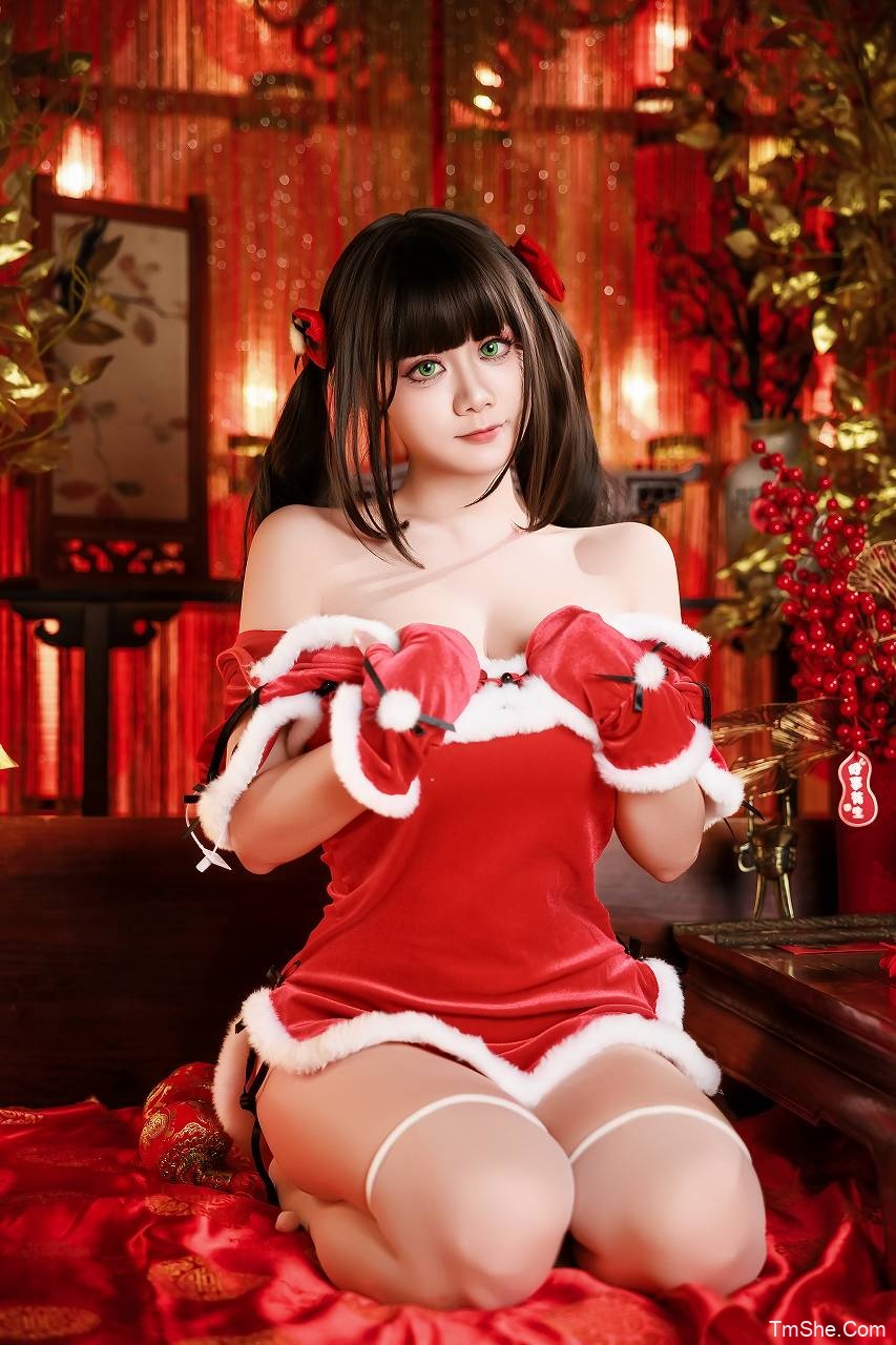 「阿雪雪」COS素材 – 蛇年旗袍(128P/3V/8.66GB)-猫萌