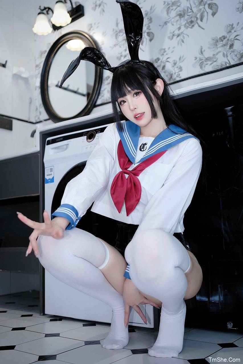「miko酱」COS素材 – 水手服兔女郎(25P/1.56GB)-猫萌