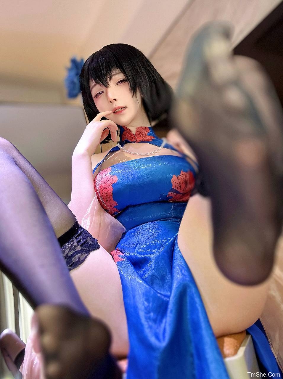 「一小央泽」COS素材 –  建武旗袍(87P/7V/1.85GB)-猫萌