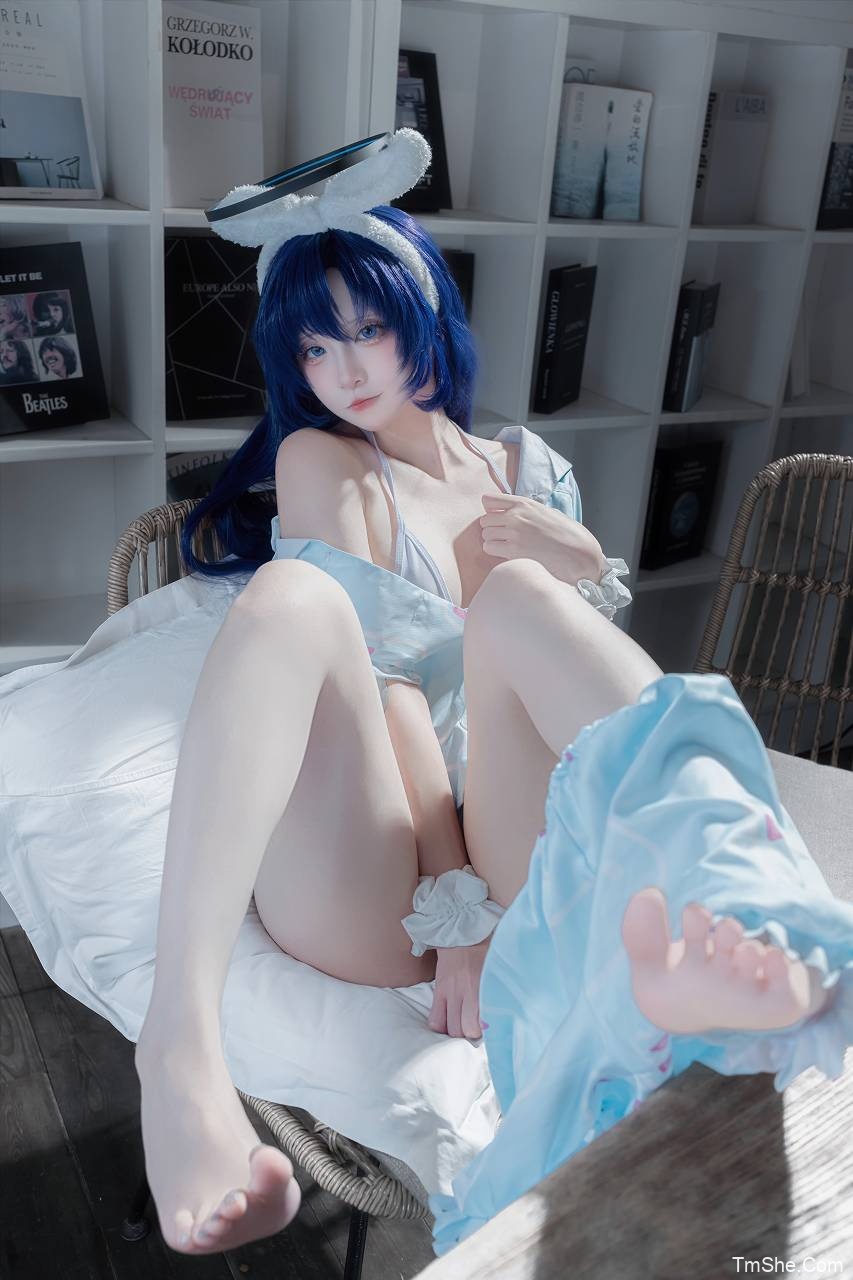 「纸悦Etsu_ko」摄影素材 – 优香睡衣(35P/616MB)-猫萌