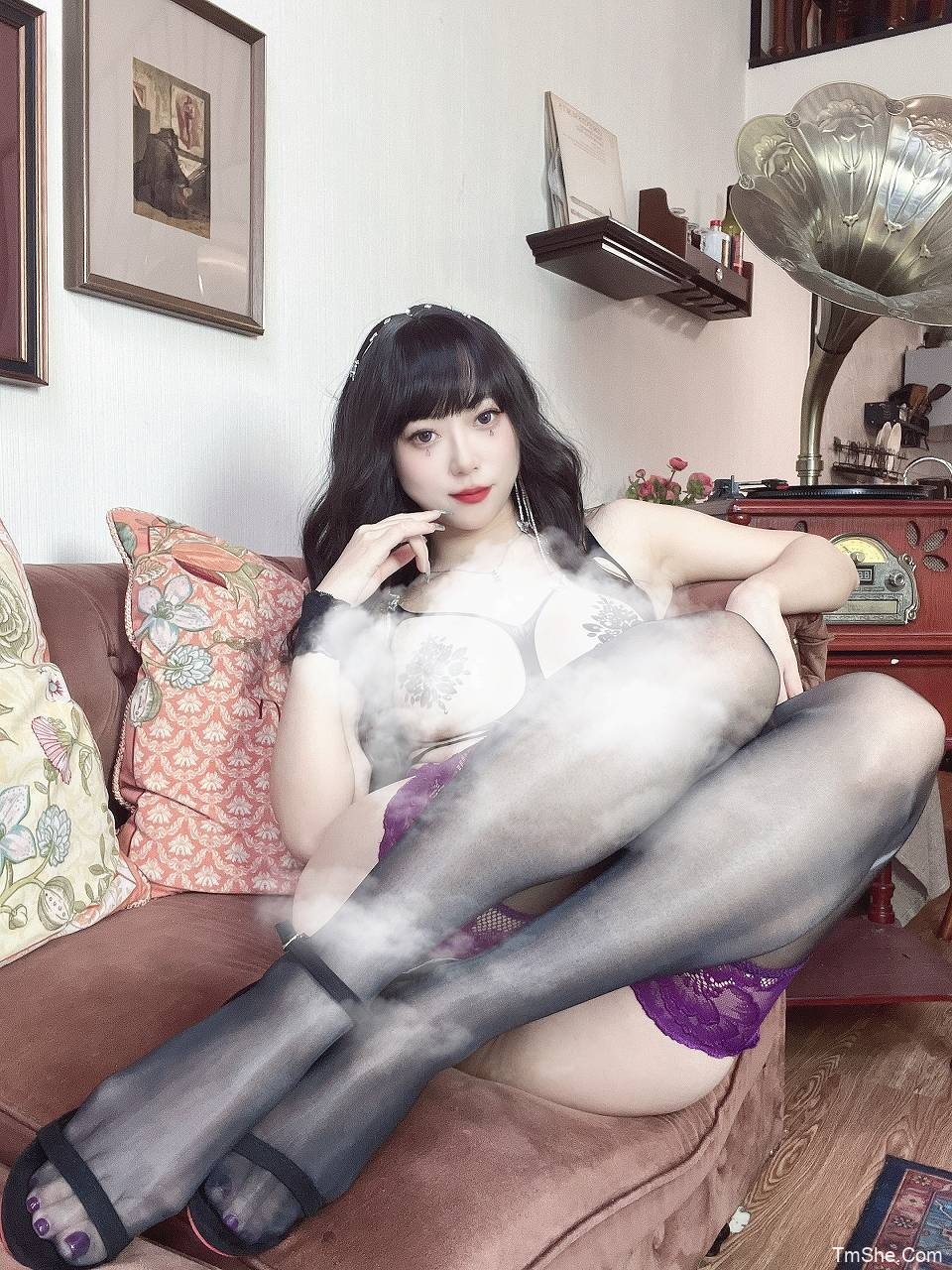 「Money冷冷」视图 – 紫(58P/2V/2.8GB)-猫萌