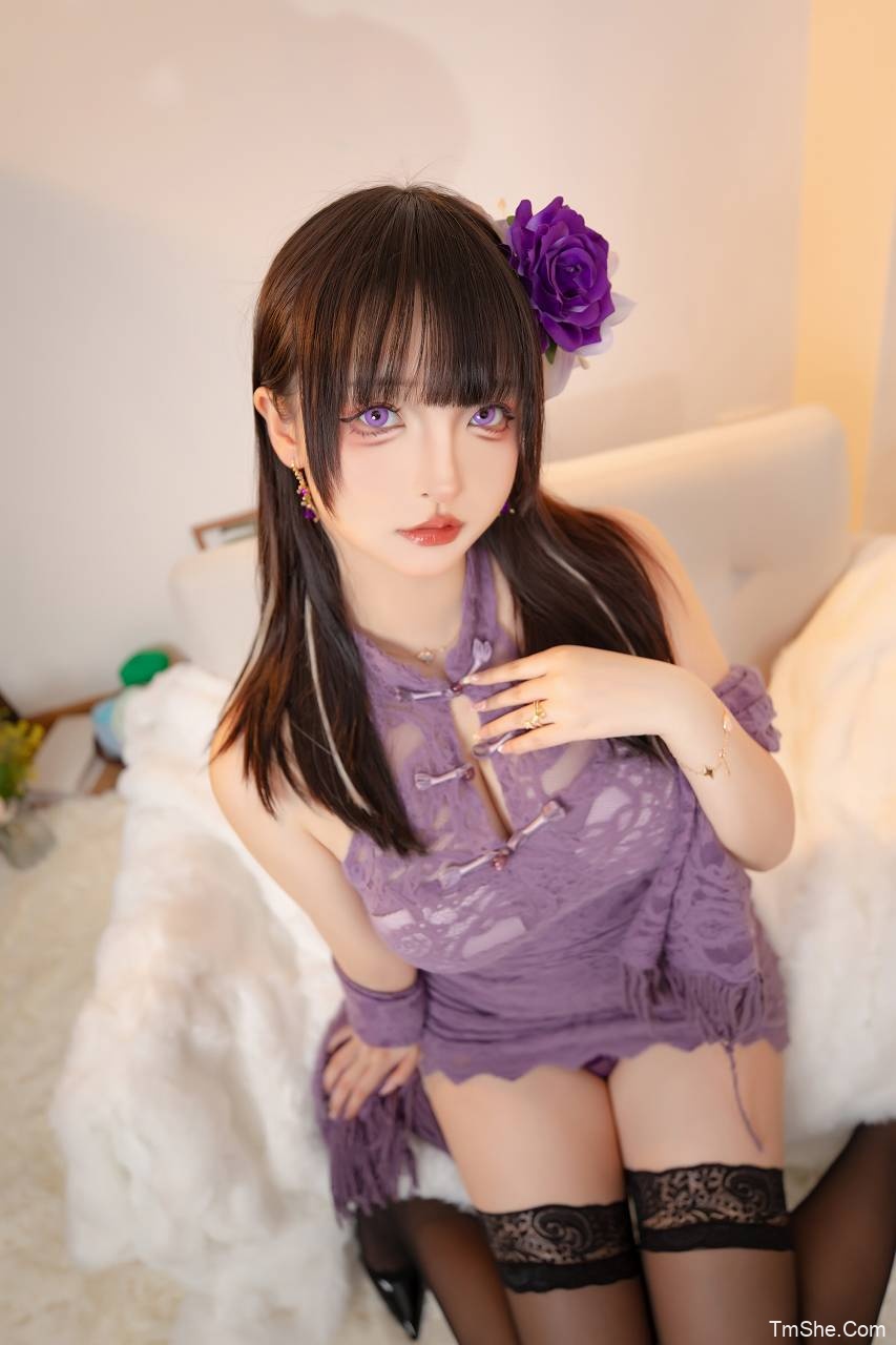 「神楽坂真冬」视图 – 紫色心情(75P/2V/477MB)-猫萌