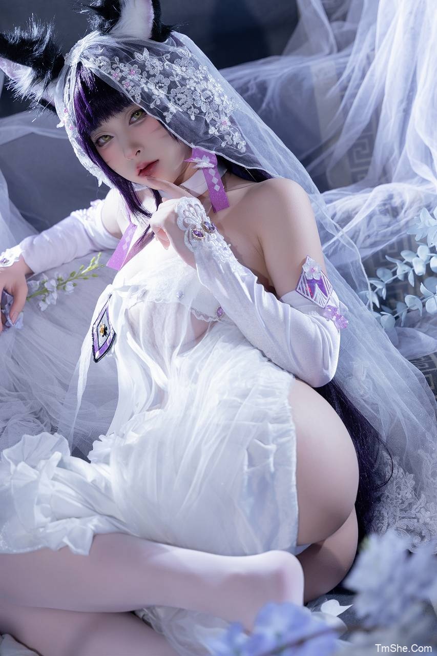 「清水由乃」碧蓝航线 – 武藏紫藤花(51P/1V/652MB)-猫萌