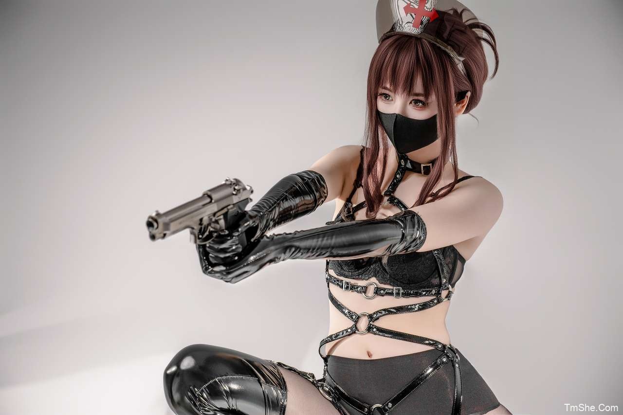 「izumi泉桃子」绘画素材 – 霓虹护士(100P/1.93GB)-猫萌