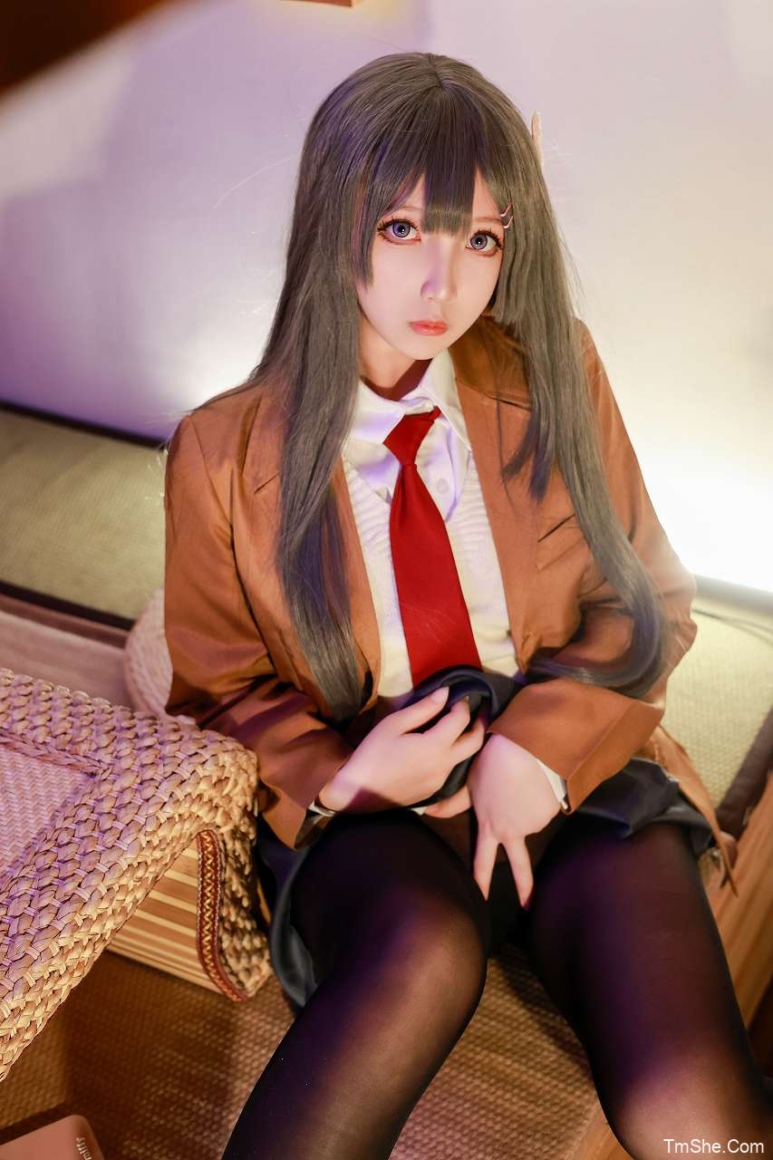 「小和甜酒」COS素材 – 麻衣学姐逆JK(115P/1V/2.38GB)-猫萌