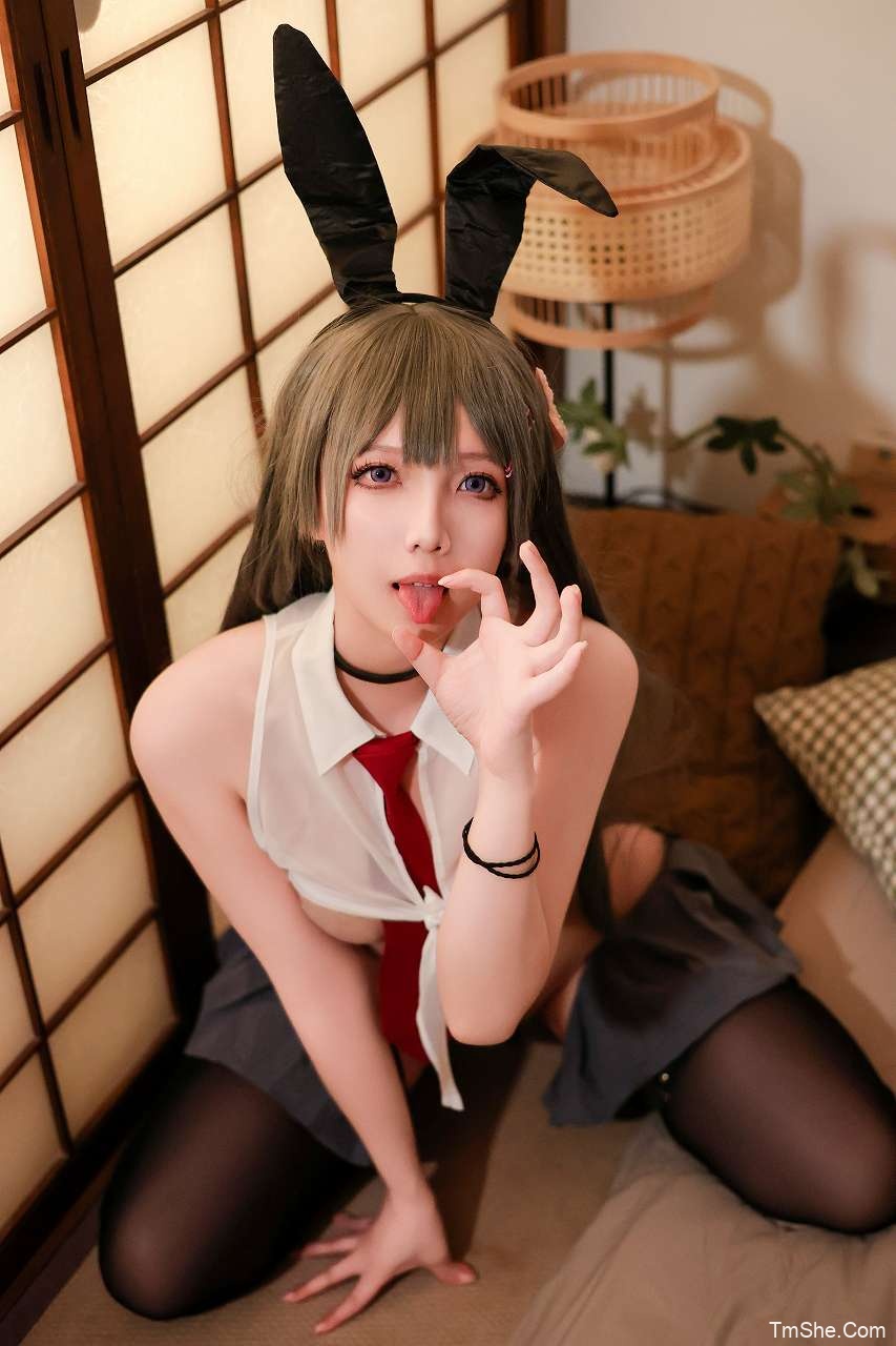 「小和甜酒」COS素材 – 麻衣学姐逆JK(115P/1V/2.38GB)-猫萌