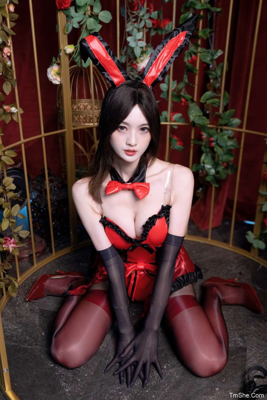 「巫小萤」舰长 – 火辣兔女郎(45P/1V/1.38GB)-猫萌