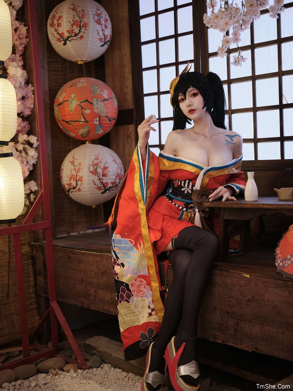 「动漫博主」一米八的大梨子 – 大凤和服(31P/297MB)-猫萌