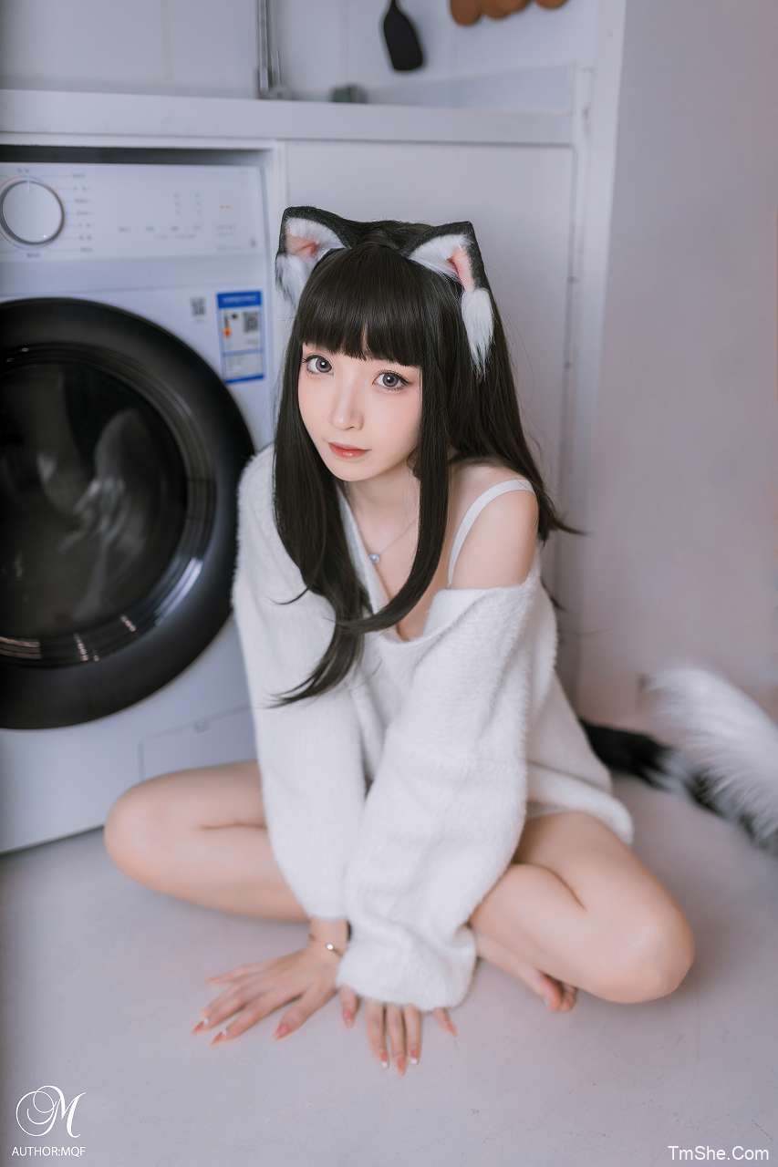 「祖木子」摄影素材 – 居家服黑猫猫(34P/371MB)-猫萌