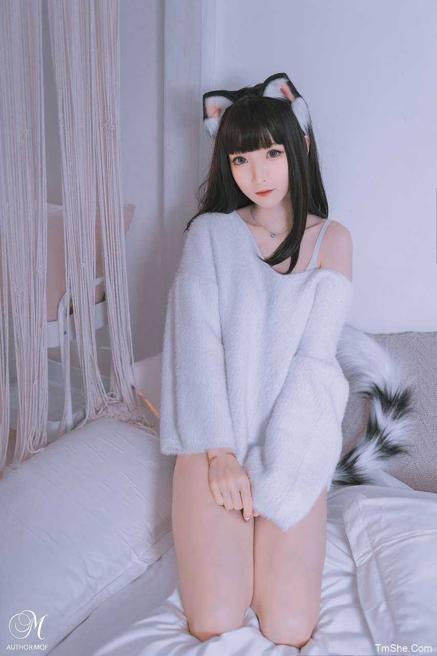 「祖木子」摄影素材 – 居家服黑猫猫(34P/371MB)-猫萌