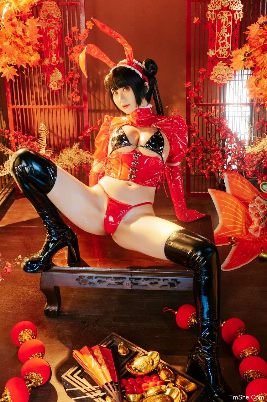 「izumi泉桃子」贺岁红兔 – 完全体(186P/1.39GB)-猫萌