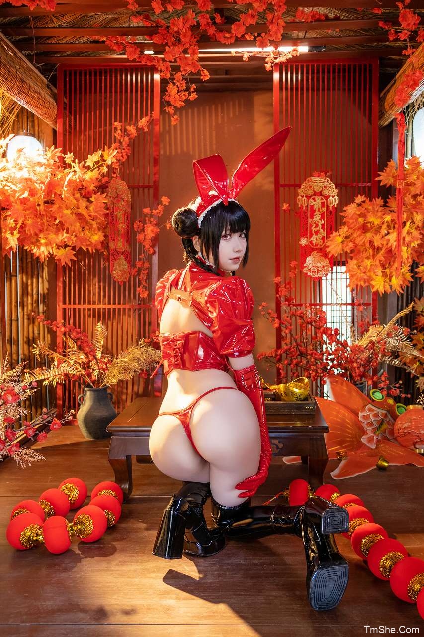 「izumi泉桃子」贺岁红兔 – 完全体(186P/1.39GB)-猫萌